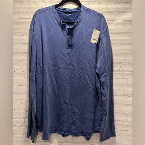 Lucky Brand Men's Indigo Long Sleeve Tee